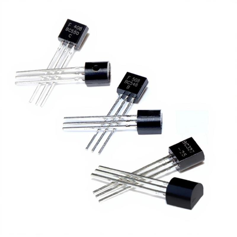 480 Pack Transistor Pack with 24 Varieties in TO 92 Format Including Organized Storage Box for Electronics Hobbyists