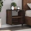 VidaXL Wall-mounted Bedside Tables 2 Pcs Brown Oak 40x31x39.5 Cm, Cabinet, Side Table, Bedside Cabinet, Cabinet of 848753