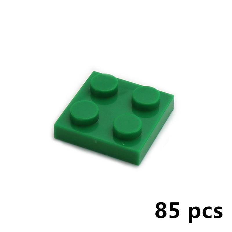Thin Figures Bricks 2x2 Dots 3022 DIY Educational Creative Size DIY Bulk Set Building Blocks Compatible Classic Parts