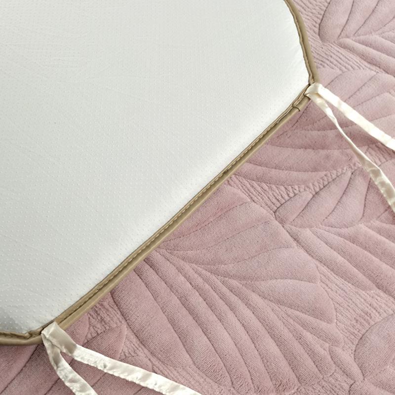 40x43cm PU Leather Waterproof Seat Cushion Thickened Dining Chair Pad Horseshoe-Shaped Non-slip Stool Dirt-Resistant Cushion