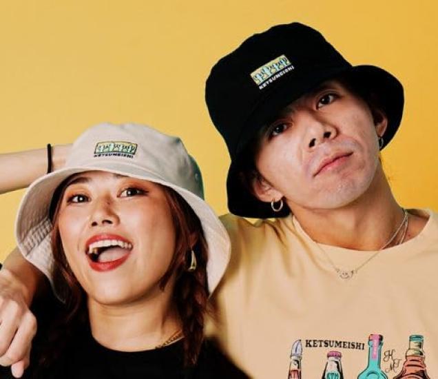 Ketsumeishi KTM TOUR 2024 KTM CACTUS Pălărie Bucket Pălărie Șapcă PălărieNegru