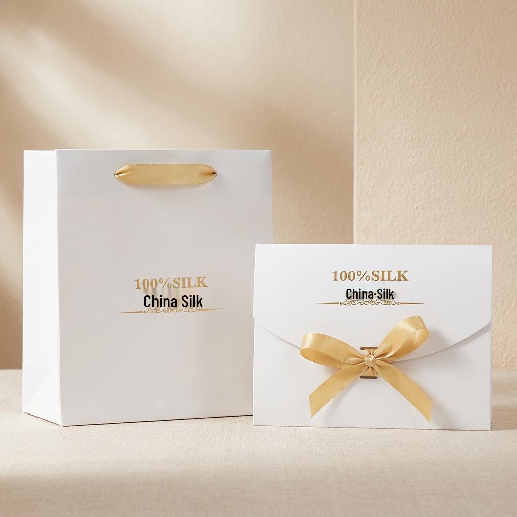 Blue Silk Retro Women's Scarf for Spring & Autumn