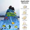 1pz Coperta Stampa Geometry Dash, Coperta Leggera per Divano, Letto - Morbida e Calda, Regalo per Tutte le Stagioni come Natale, Halloween