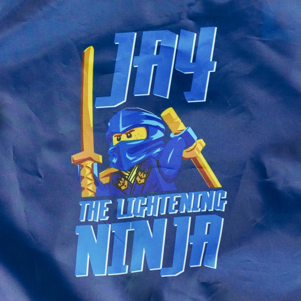 LEGO Ninjago Drawstring Bag, for Boy blue Bag