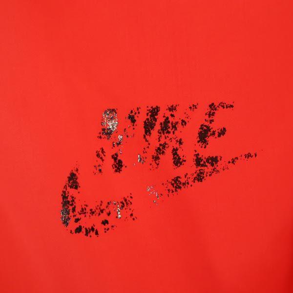 Nike 70s Orange Swoosh Vintage Made In USA Long Sleeve Packable Half Zip Anorak Parker Men's Used