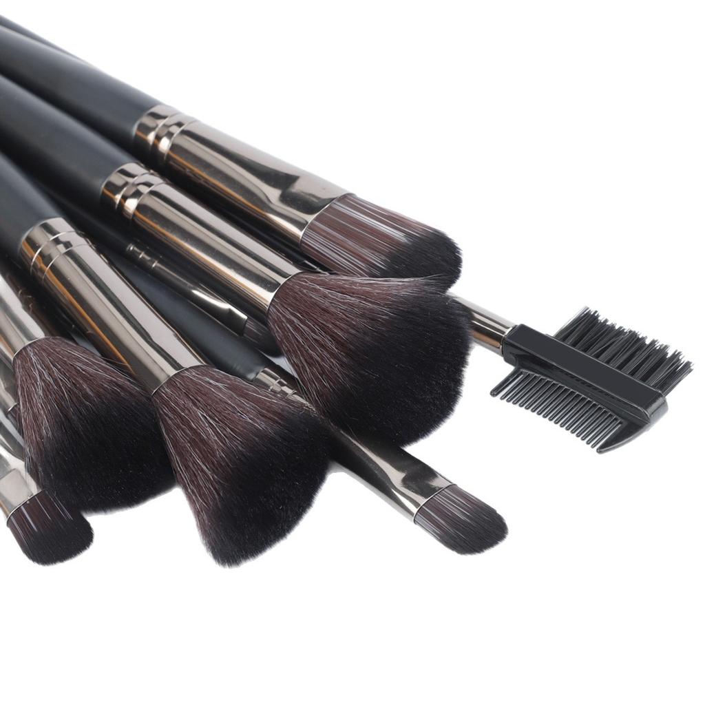 13 Makeup Brush Set, Loose Powder, Eyebrow Brush, Foundation, Blush, Highlight Concealer, Eyeshadow, Nose Shadow, Eyebrow Brush, Full Set of Tools.