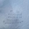 VAN HEUSEN 50s 60s Vintage Long Sleeve Shirt 17-33 Double Cuffs Men's Used