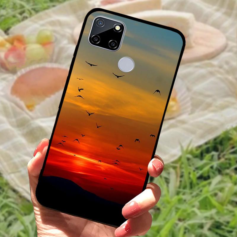 For OPPO Realme C21Y Case Marble Fashion Soft Silicon Cover for Realme C21 C25 C25s Phone Cases Protective Realmi C 21 Y Capa