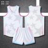 New American basketball jersey set Summer camp adult children's quick-drying jersey Game training basketball jersey