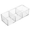 Acrylic Tea Bag Holder Tea Box Coffee Tea Bag Storage and Clear Pantry Organizer for Kitchen with Lid Multi-Compartment