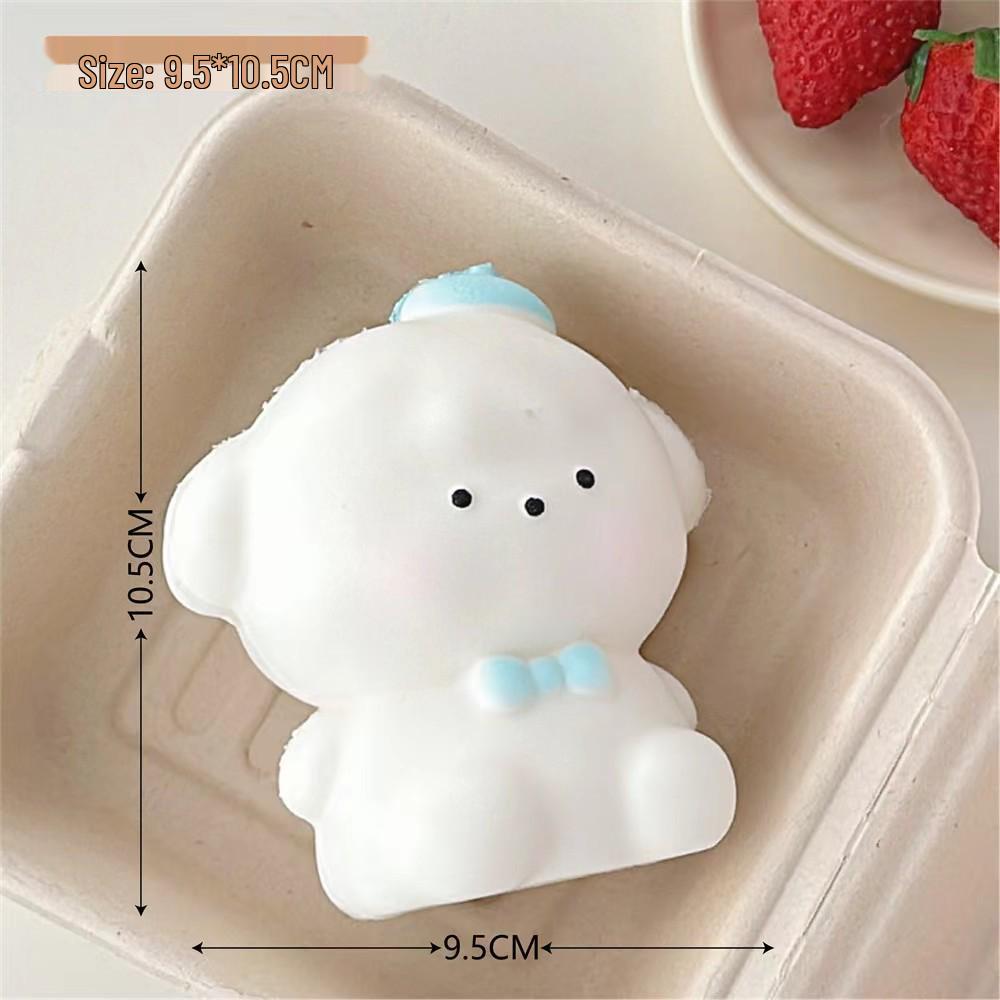 Soft Rebound Fruit Squeeze Toy - Cute Cartoon Stress Reliever & Ornament