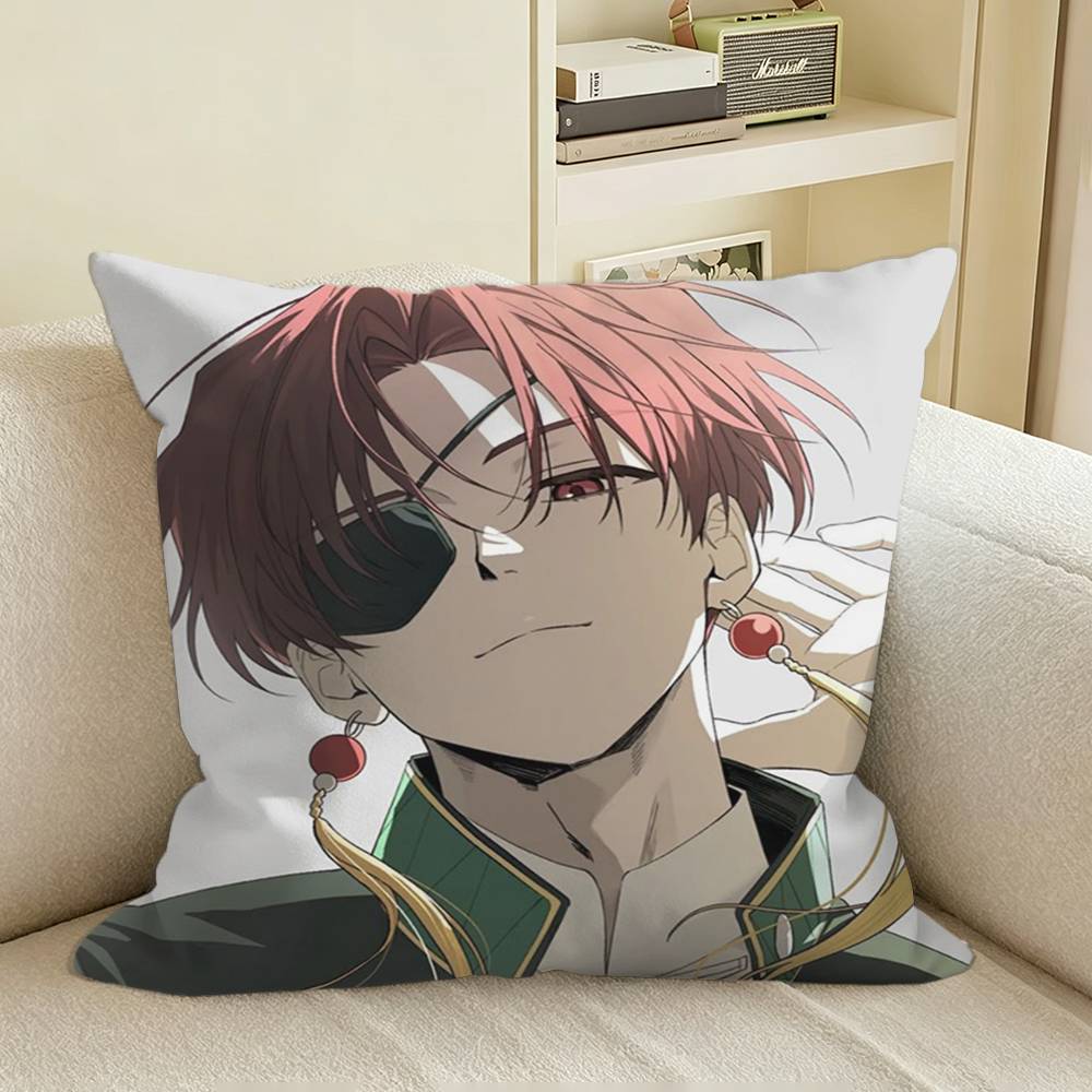 HHayato Suo WWINDBREAKER Square Sofa Pillow Cover Solid Color Living Room Home Decor Cushion Case