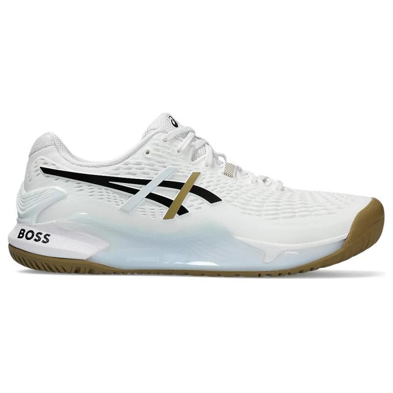 ASICS Gel Resolution 9 'White Black Gum' Sneakers 1041A453-100