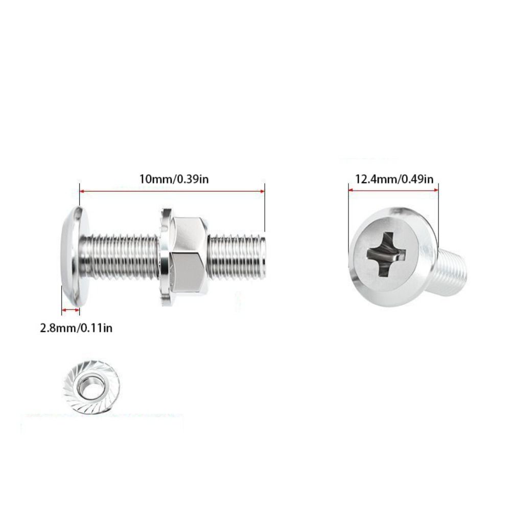 M6 M8 Hex Head Screws Lock Washers Bolts and Nut Set Multi-Purpose Allen Head Bolt  DIY Projects