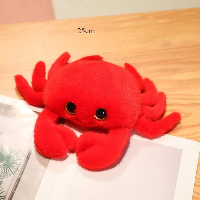Super Soft Marine Animal Plush Dolls - Shark Crab Fish Octopus Whale & Tortoise - Simulation Cartoon Toys for Birthday & Christm