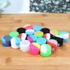 50/20/10Pcs Recipientes de silicone Antiaderentes Multiuso Frascos de armazenamento Micro-ondas Freezer Seguro Recipiente de armazenamento de silicone elástico