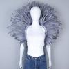 Party Luxury Scarf Feather Cosplay Designer Punk Halloween Masked Ball Carnival Feather Punk Carnival Party Apparel Accessories