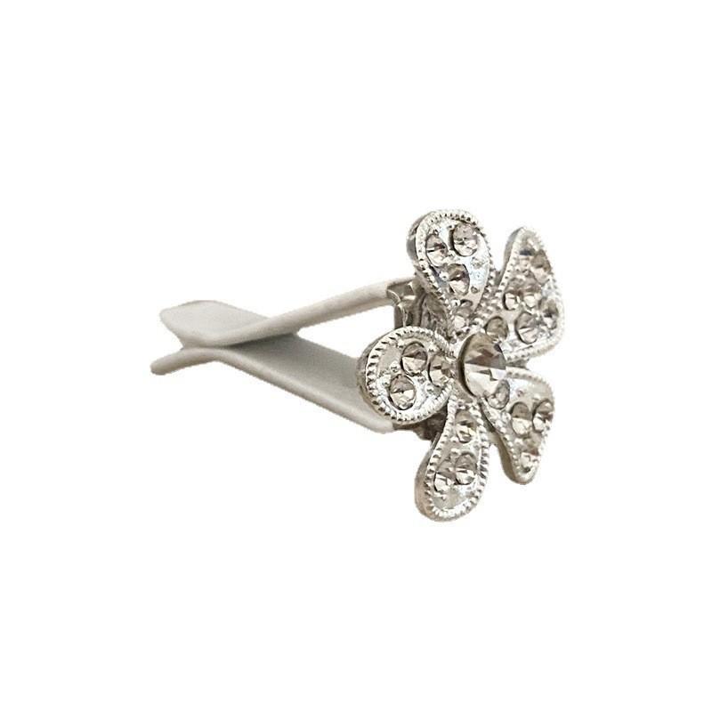 Stylish Crystal Car Accessory New Design Air Vent Clip With Sparkling Rhinestones
