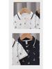 Ha Weijia Single-Color Sailboat T-Shirt – Boys' Short Sleeve