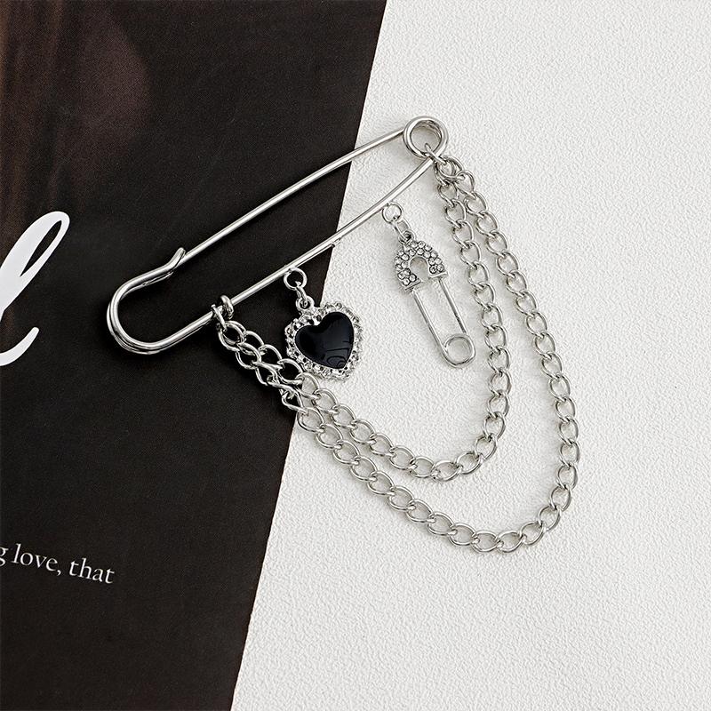 Elegante Perlenketten Quastenbrosche Mode Damen Kleidung Dekor Accessoires Schmucknadel Hosen Taillenverstellstifte Taschenanhänger Geschenke
