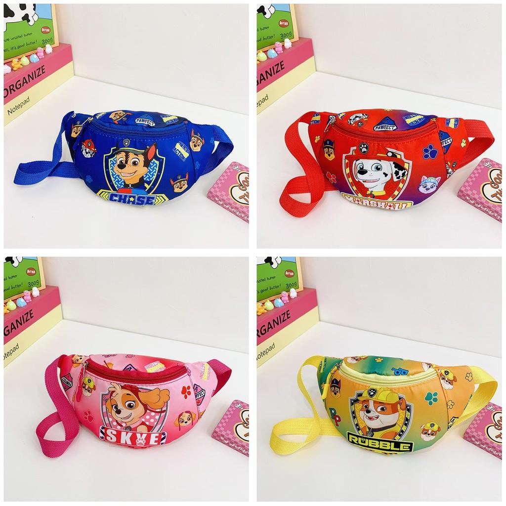 Paw Patrol Kids Crossbody Bag Nylon Ultralight Adjustable Strap For Preschool Outdoor Activities
