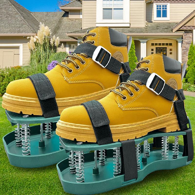 Garden Aeration Spike Shoes for Lawn Care