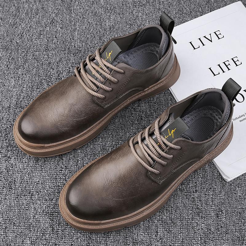 Huizhou bottines Martin basses nouvelles chaussures printemps et automne chaussures en cuir hiver britannique