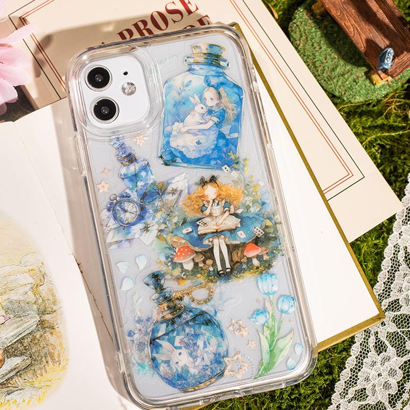 Mr. Paper, 6 Styles, 10pcs/bag, Fairy Tale Princess Themed Stickers, Collage Decoration, Phone Case, Scrapbook, Notebook