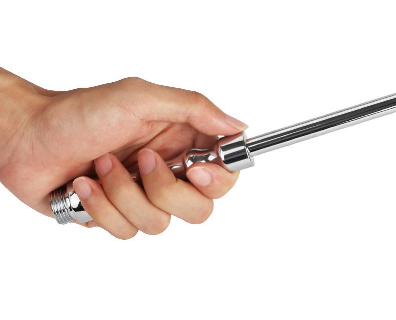 Metal Anal Dilator & Dual-Use Butt Plug for Expansion Training