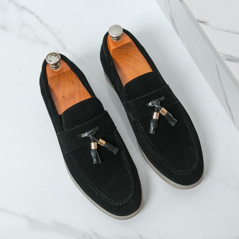 New Men's Loafers Men Casual Shoes All-match Lazy Shoes Male Breathable Slip-on Mens Driving Flat Comfortable Boat Footwear