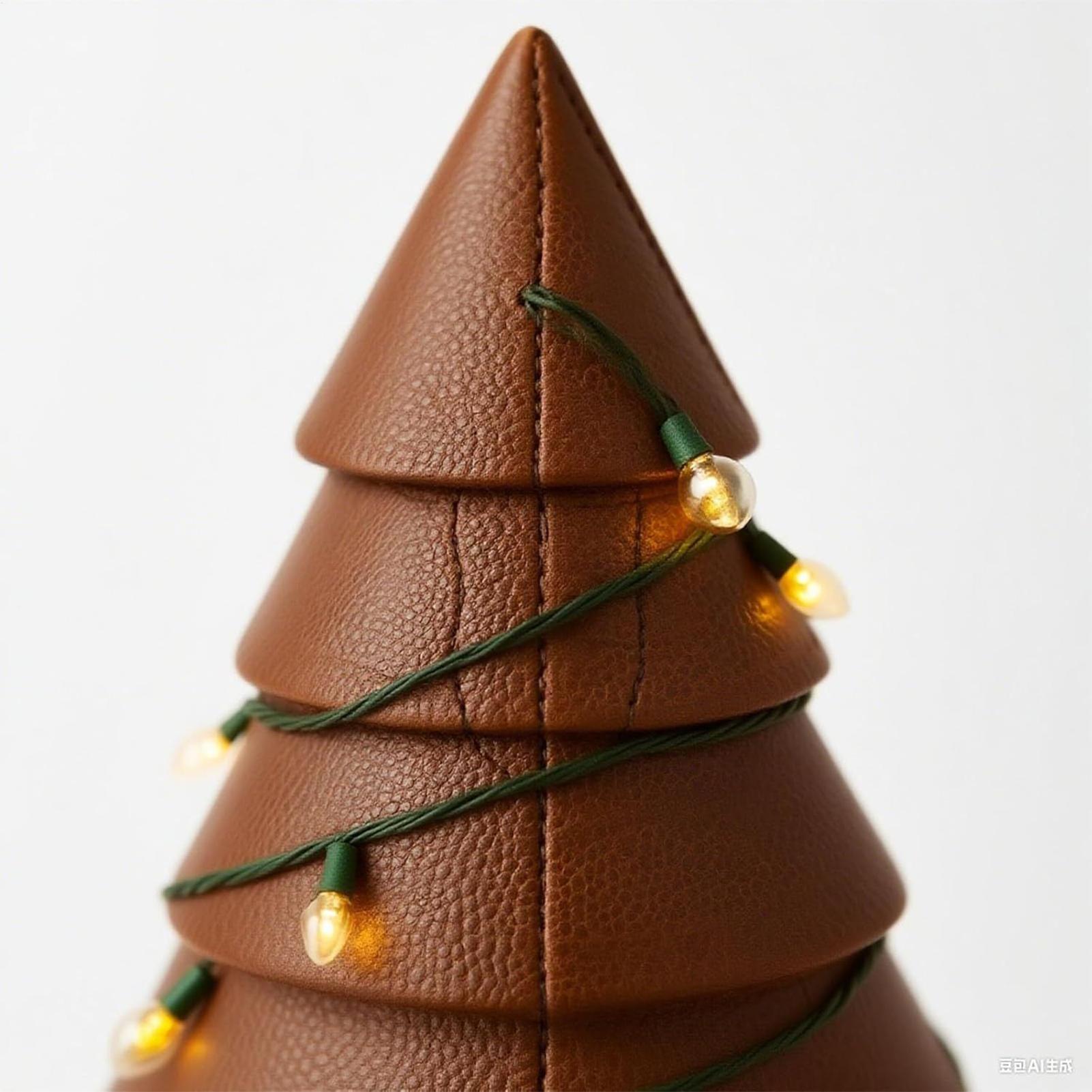 

Football Christmas Tree Decoration LED Lighted With Topper Star Football-Themed Christmas Tree Decoration For Nightstand Other
