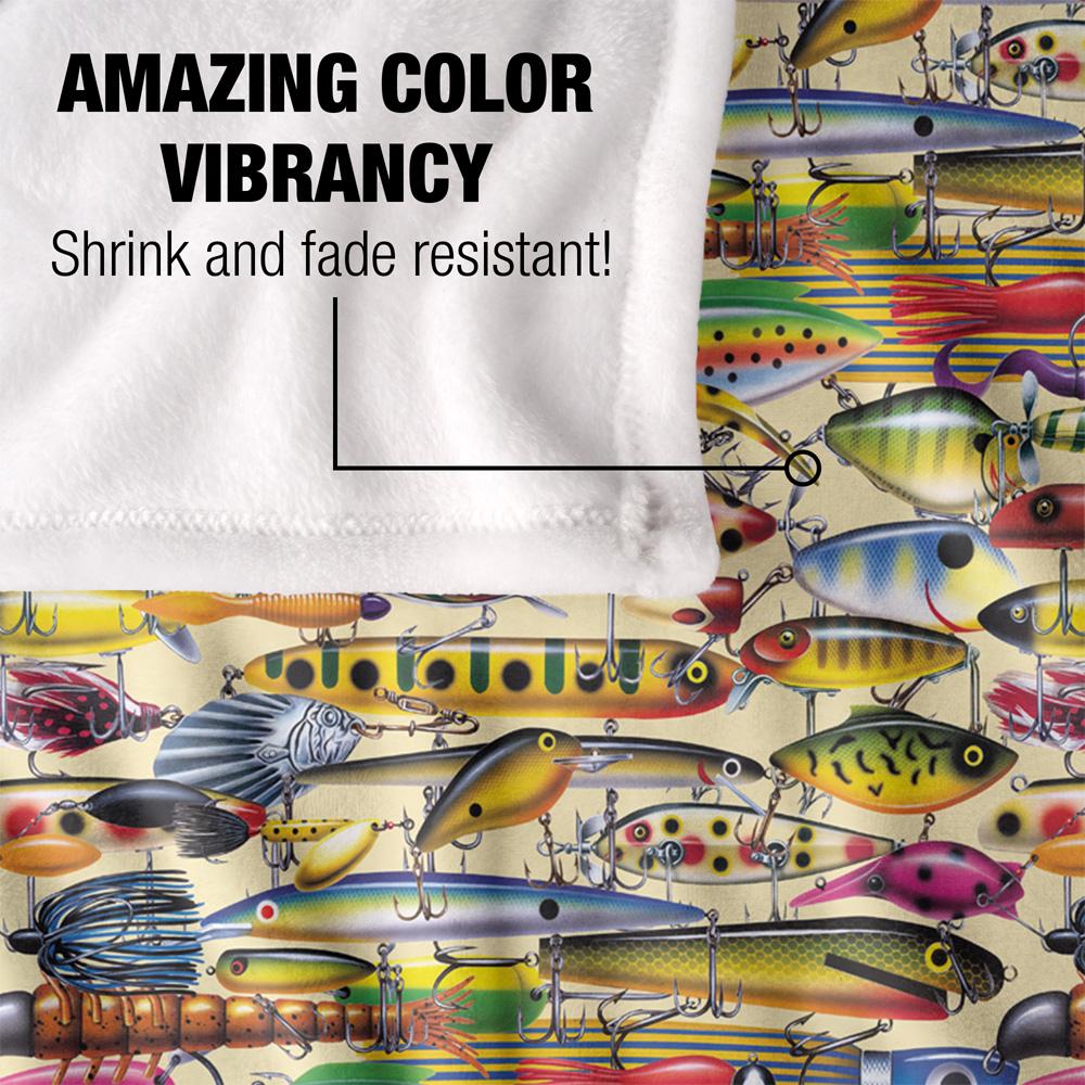 JQ Licensing 2 Silky Fishing Lures Supersoft Blanket