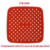 Air Fryer Liners Non-Stick Round and Square Baking Mats Heat Resistant Perforated Basket for Frying Roasting  Bakeware Tools