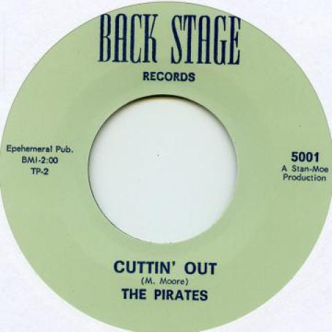 

7inch Record PIRATES - Cuttin Out / Naughty Girl BACKSTAGE5001 Back Stage UK Blues