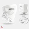 Men Women Summer Outdoor Cycling Ice Silk Scarf, UV Protective Sunscreen Face Cover with Ear Band, Neck Wrap Mask