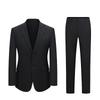 Men's 100% Wool Half-Canvas Business Casual Suit