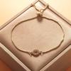 Adjustable Luxury Circle Pull-String Bracelet: Women’s Fashion Inspired by European, American & Southeast Asian Styles