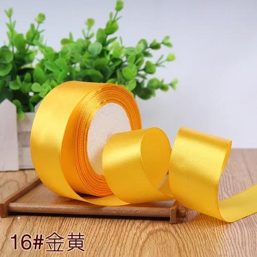 25yard 6mm 10mm 15mm 20mm 25mm 40mm 50mm Silk Satin Ribbons for Crafts Bow Handmade Gift Wrap Party Wedding Coth DIY Decorative