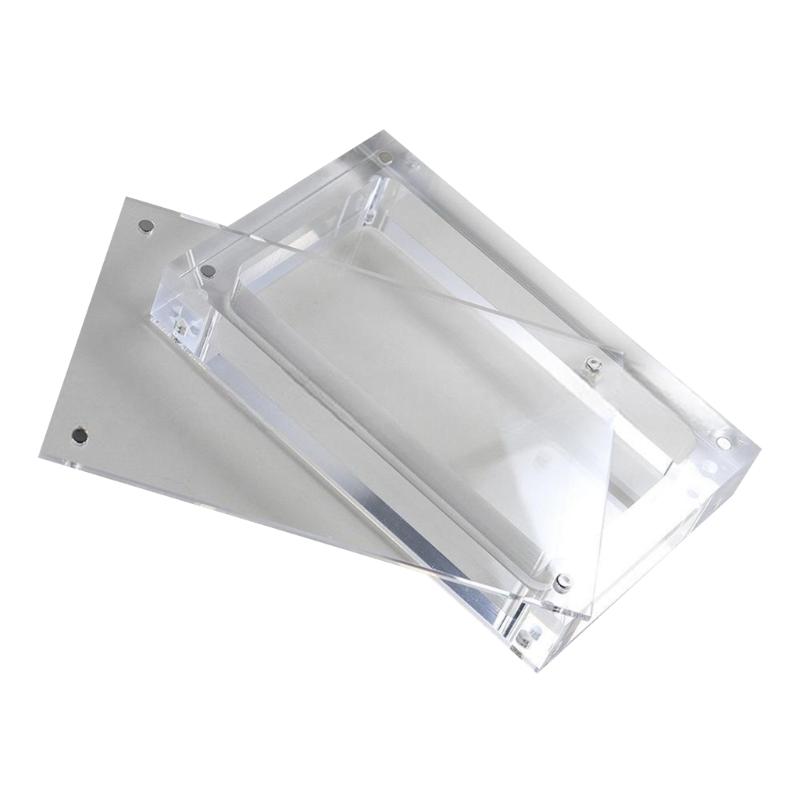 Gaming Device High Transparency Acrylic Magnetic Lid Closure Showcase Cover Storage Box Display  For Game Console