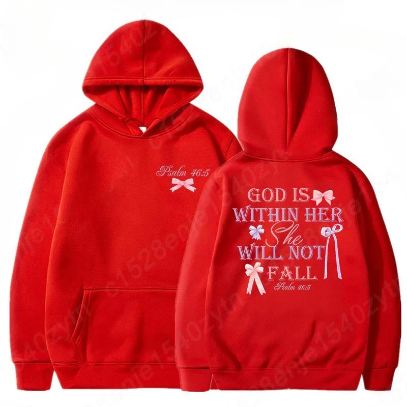 Women's Hoodies with Butterfly and Letter Print Winter Autumn Woman Long Sleeves Hoodies Casual Pulllovers