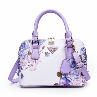 Drucken Floral Mode Damen Tasche Marke Shell Leder Taschen Handtaschen Designer Sommer Schultertaschen CLE