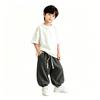 Boys Girls Baby Kids Lined Striped Sweatpants Thick Warm Casual Pants for Fall Winter