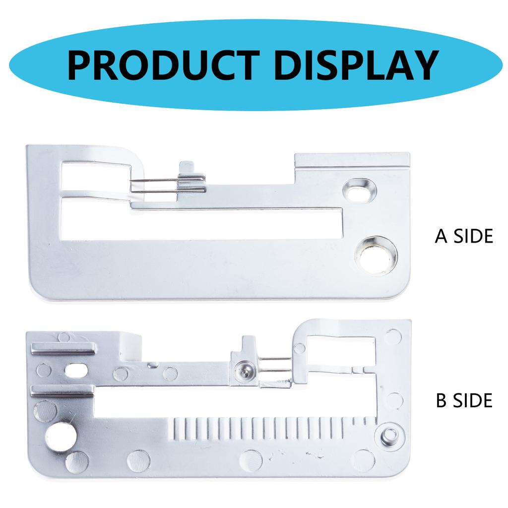 Easy Installation Sewing Needle Plate Stitches Plate Stainless Steel Texture Great for 3034D 4234D 4234DT 5234PR Models