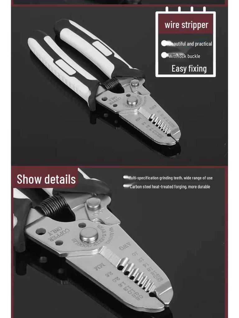 Multifunctional Electrician Toolbox: Complete Hardware & Electric Drill Set