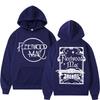 Autumn Winter Rock Band Fleetwood Mac Tour Printed Hoodie Men's and Women's Fashion Hoodie Sportswear Casual Hoodie