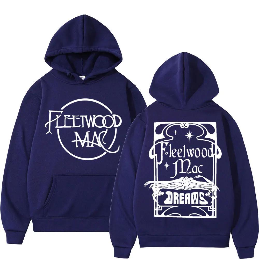 Autumn Winter Rock Band Fleetwood Mac Tour Printed Hoodie Men's and Women's Fashion Hoodie Sportswear Casual Hoodie