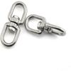304 Stainless Steel Swivel Hook – 360° Double-Ring Connector – M4/M5/M6, 113-300kg – For Boating, Camping, Dog Leashes, Plant Hangers
