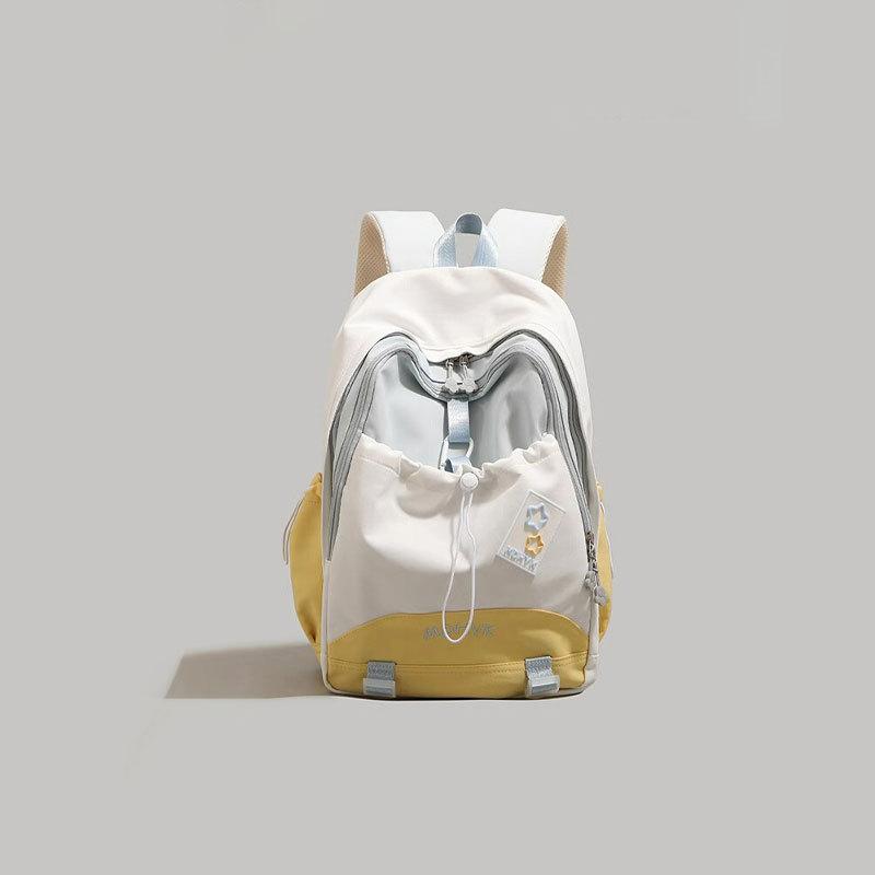 School Bag Backpack Large Capacity Lightweight High School Junior High School Student Backpack Travel Bag New Trendy Women's Backpack