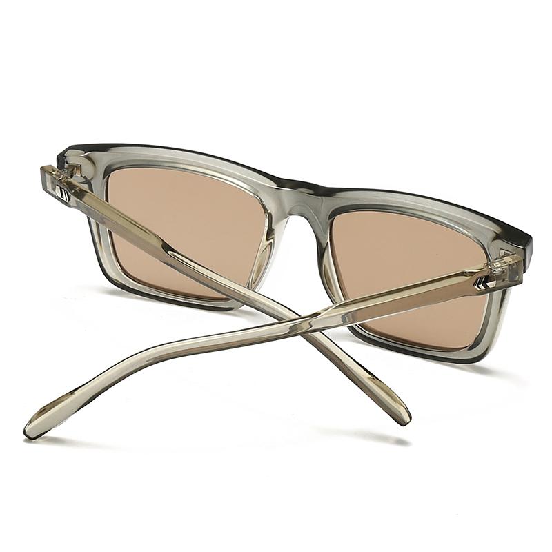 Foreign Trade Cross-Border Popular Sunglasses for Male with Rice Nails European and American Stt Photography Ins Popular Model Square Sunglasses