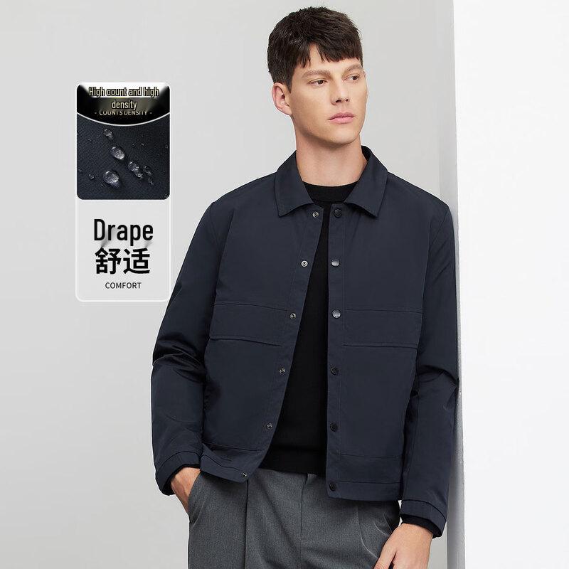 

Men s Fall Easy-Care Business Casual Lapel Jacket 170